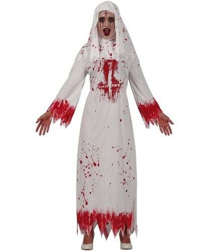 Карнавальный костюм Призрак монашки: платье, головной убор (Германия)