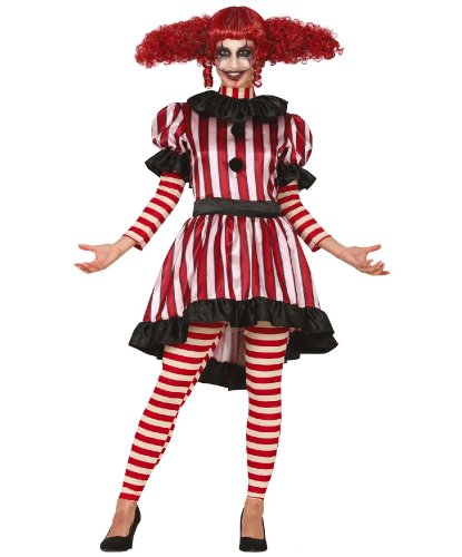 Карнавальный костюм Клоунесса: платье, леггинсы (Германия)
