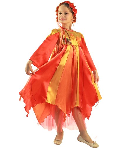 Детский костюм Осень: Платье, повязка на голову (Россия)
