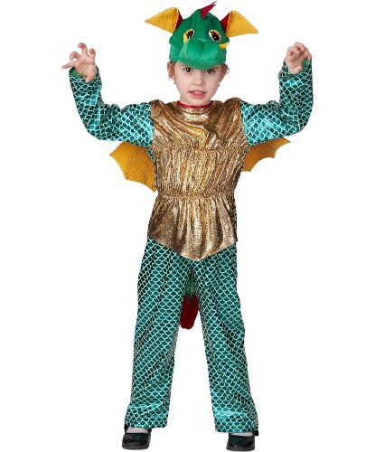 Детский костюм Дракон: кофта, штаны, головной убор (Россия)