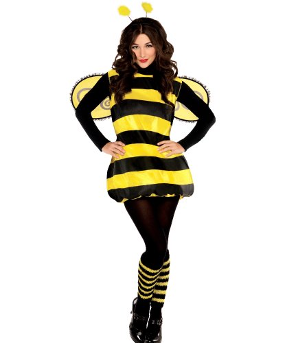 Карнавальный костюм Пчелка: платье, крылья, усики, гетры (Германия)