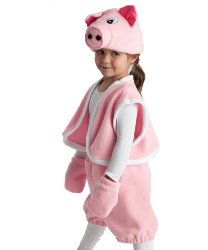 костюм ребенка свиньи изображения