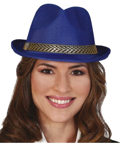 Синяя шляпа Fedora (Испания)