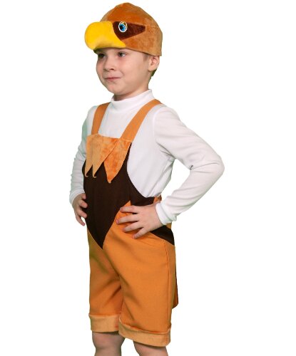 Детский карнавальный костюм Орел: полукомбинезон, шапка (Россия)
