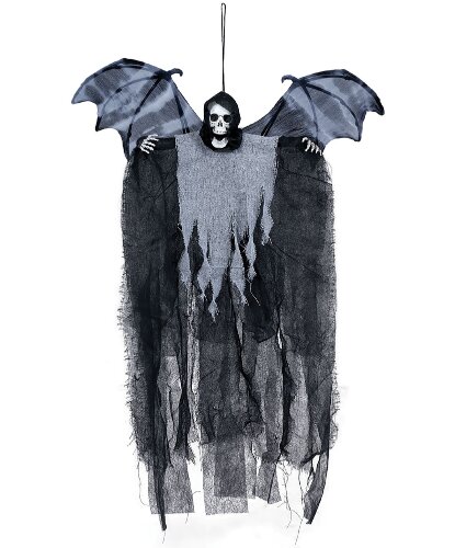 Подвесная декорация Скелет с крыльями (60 см)