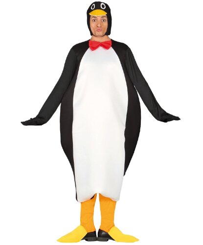 Взрослый костюм Пингвин: комбинезон, шапочка (Испания)
