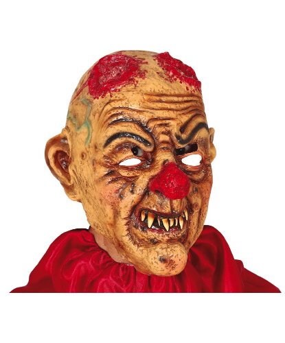 Латексная маска Окровавленный клоун, латекс (Испания)