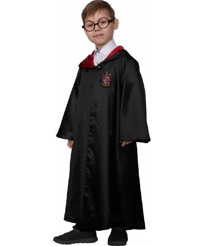 Детский карнавальный костюм Гарри Поттер: мантия, очки (Россия)