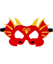 Карнавальная маска «Дракон» 