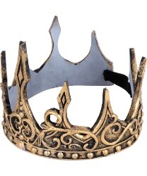 Золотая корона средневековой королевы