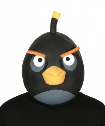 

Маска Angry Birds черная