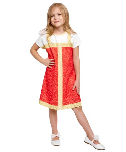 Русское народное платье на девочку: платье (Россия)
