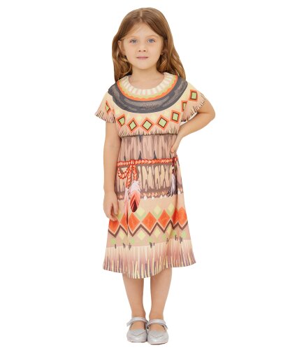 Платье индейской девочки: платье (Россия)