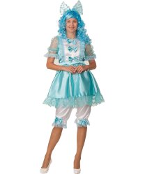 Карнавальный костюм для взрослых "Мальвина"