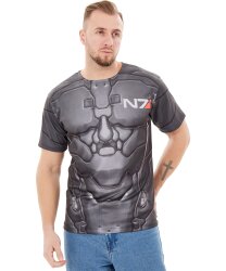 Взрослая футболка "Броня N7" из Mass Effect