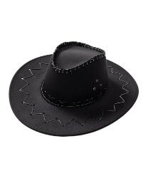 Ковбойская шляпа (черная)