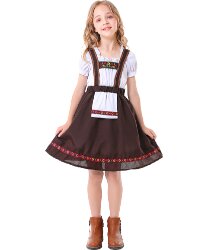 Карнавальный костюм баварской девочки