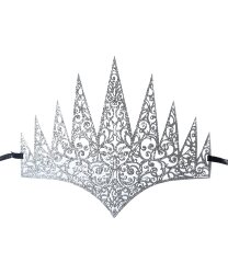 Блестящая корона серебряная