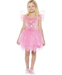 Детский костюм розовой феи-бабочки