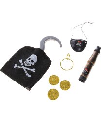 Набор пирата «Крюк», 5 предметов