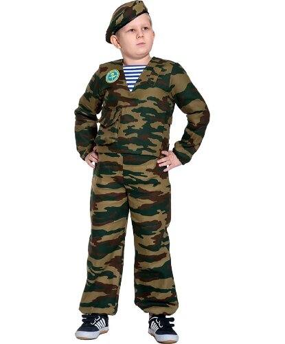 Костюм Десантник: куртка, брюки, берет (Россия)