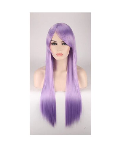Парик лиловый с прямыми волосами: фиолетовый (Китай)