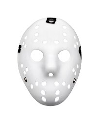 Белая хоккейная маска