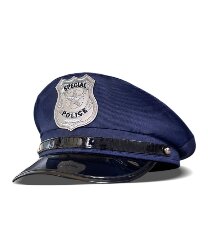 Детская полицейская фуражка, темно-синяя