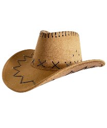 Светло-коричневая шляпа ковбоя