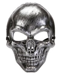 Серебряная маска "Череп"