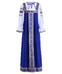 Русский народный костюм "Анна" синий