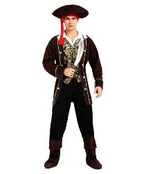 Взрослый костюм "Капитан пиратов"