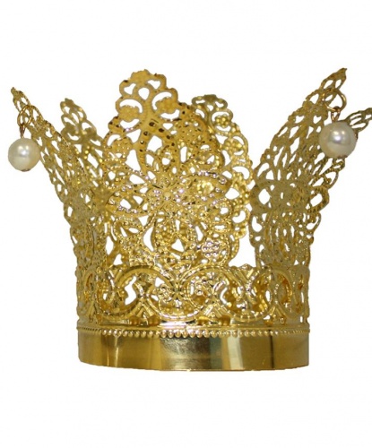 Корона золотая, металл (Германия)