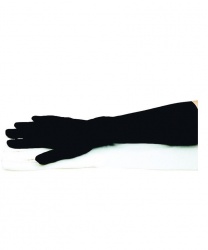 Черные перчатки (длина 36см)