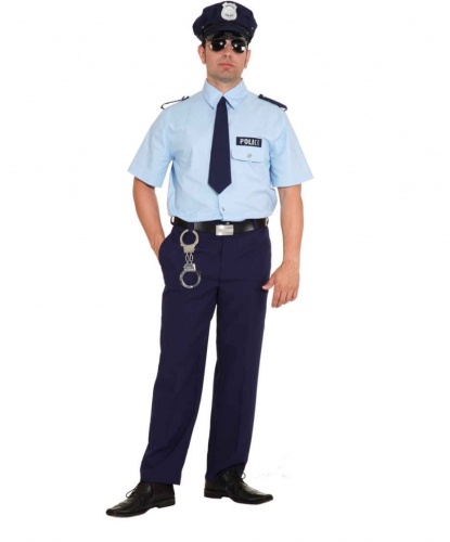 Рубашка и брюки полицейского: брюки, рубашка, галстук (Германия)