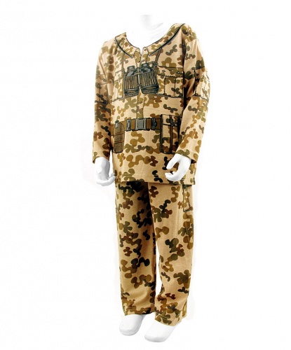 Детский костюм военного: футболка, штаны (Великобритания)