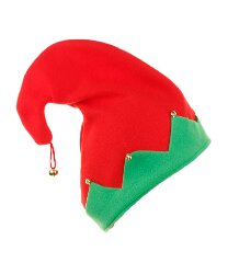 Красный колпак эльфа детский
