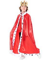 Мантия короля с короной