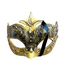 Золотая венецианская маска "Таро"