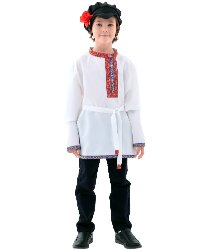 Косоворотка Белая для мальчика