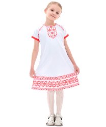 Покосное платье для девочки