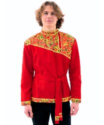 Русская народная косоворотка "Хохлома"