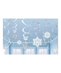 Подвесные снежинки