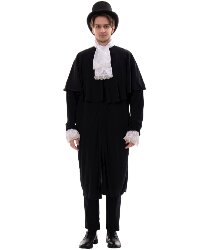 Взрослый костюм "Пушкин" без цилиндра