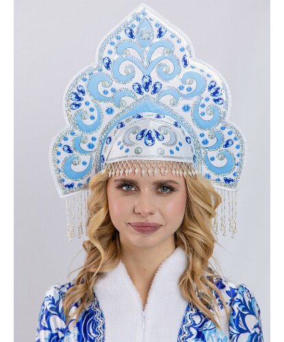 Кокошник с бусинами Русская красавица (Россия)