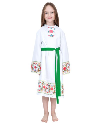 Детское платье Весна: платье, пояс (Россия)
