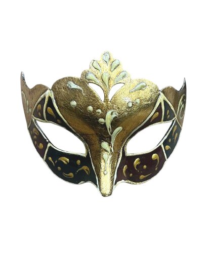 Венецианская золотая маска, папье-маше (Италия)