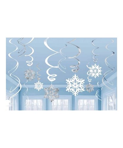 Декорация «Подвесные снежинки» (Германия)