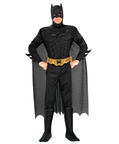 Костюм бэтмена: комбинезон с накладками на обувь, маска, накидка, пояс (Германия)