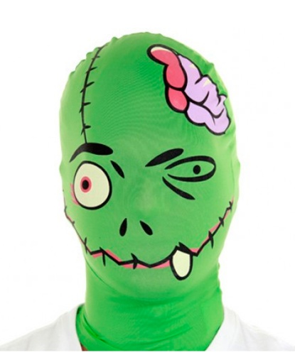 Морф-маска зеленый Фрэнки, полиэстер (Великобритания)